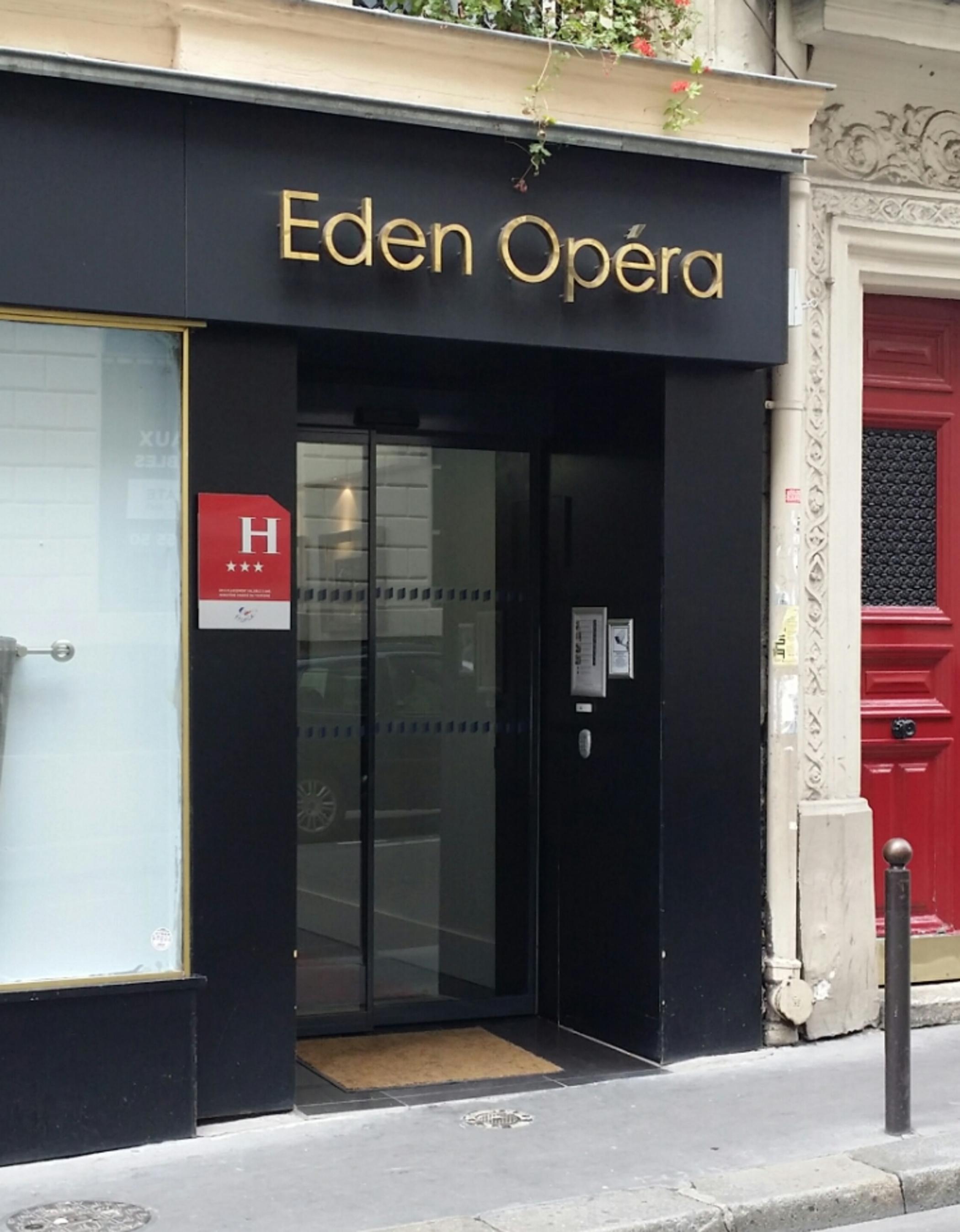 Hotel Eden Opera Paris Bagian luar foto