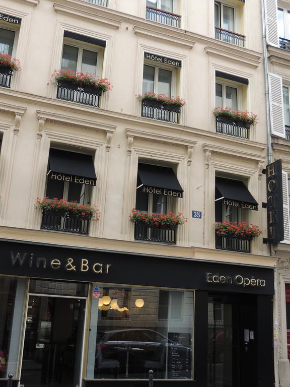 Hotel Eden Opera Paris Bagian luar foto