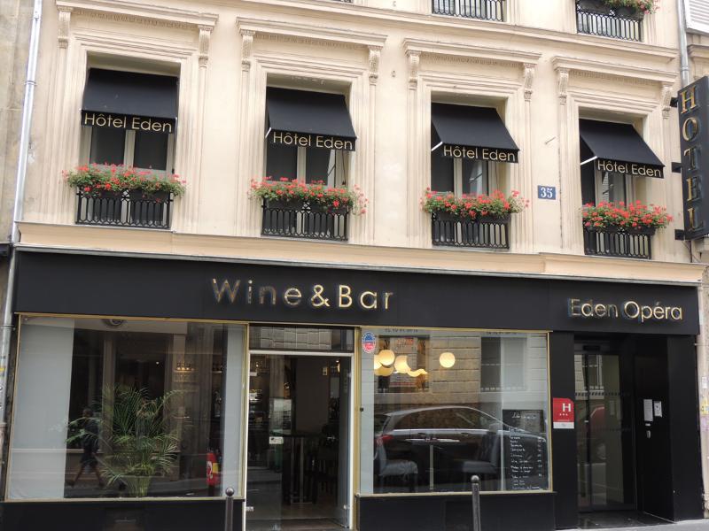 Hotel Eden Opera Paris Bagian luar foto
