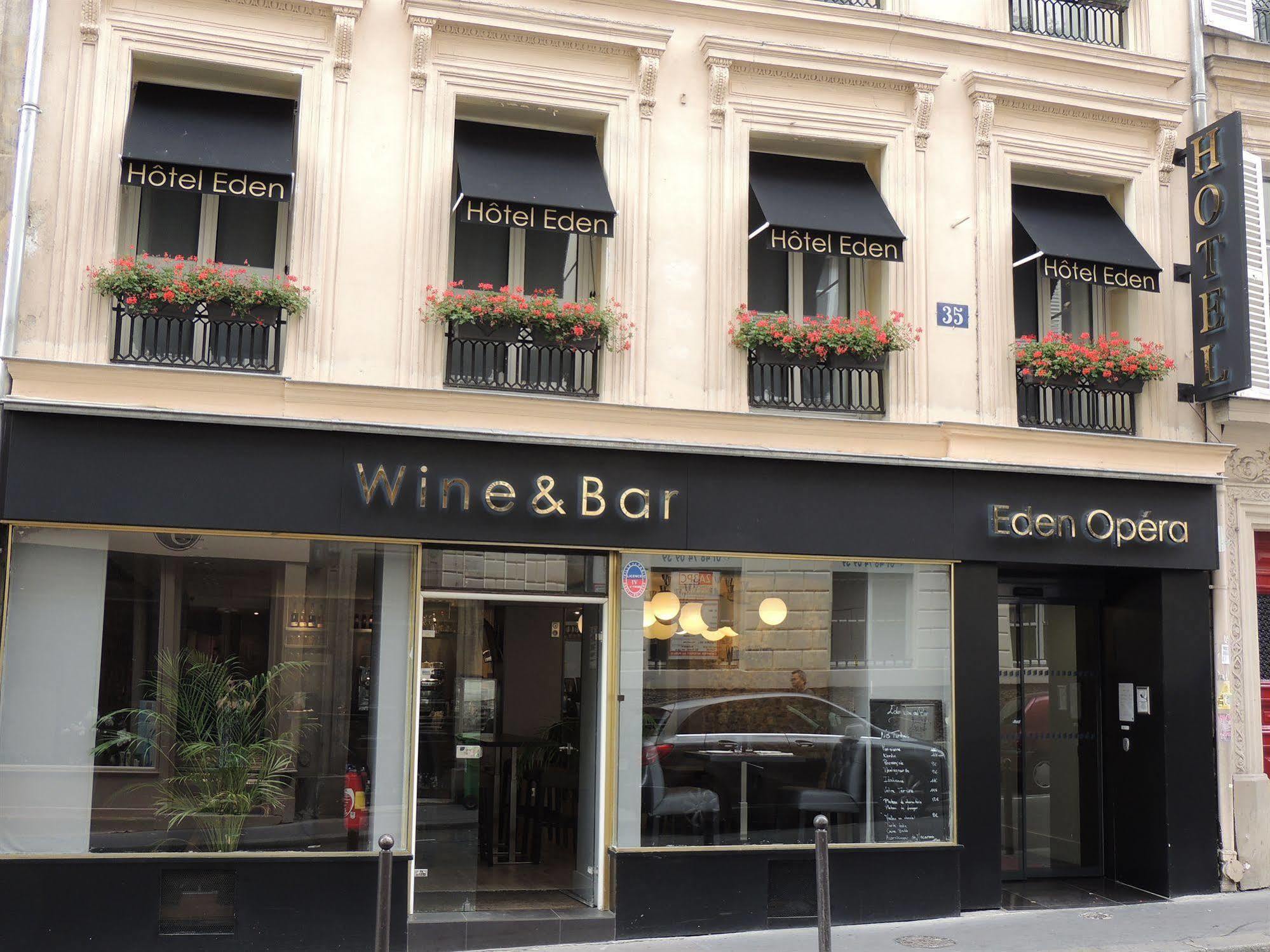 Hotel Eden Opera Paris Bagian luar foto